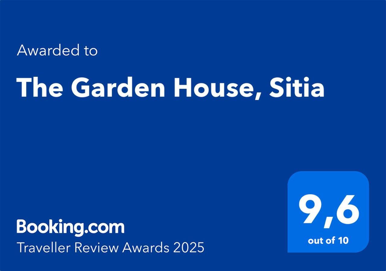 The Garden House, Sitia Appartement Buitenkant foto